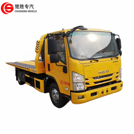 Camión de remolque de plataforma plana 4T de 6 ruedas ISUZU One Carry Two