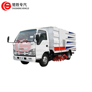 Camión barredor de calles ISUZU 4×2 Camión de limpieza para carreteras y calles