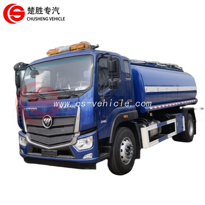 Camión cisterna con aspersor de agua FOTON 4*2 15m3 de alta calidad, pequeño depósito de agua para limpieza de carreteras a la venta