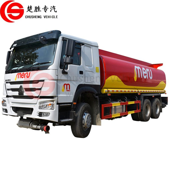 SINOTRUK HOWO 6x4 10 rueda 20cbm 20m3 Camión cisterna de combustible 20000L para África 