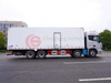 Camión refrigerado de alta calidad FOTON 8*4 30TONS para transporte de alimentos