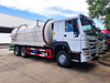 Camión cisterna de vacío de aguas residuales de camión de succión de aguas residuales al vacío SINOTRUK HOWO 6 × 4 a la venta