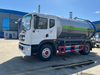 Camión cisterna de succión de aguas residuales de vacío de alta presión Dongfeng 4*2 8cbm 130HP con mejores ventas a la venta