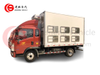 Camión frigorífico HOWO pequeño de transporte de animales vivos de 5 toneladas 