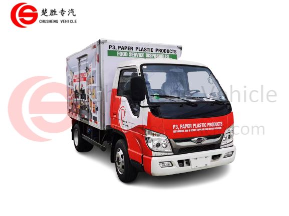 Foton 4x2 Camión de carga de 4 toneladas para transporte de mercancías