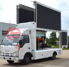Camiones publicitarios móviles con pantalla LED a todo color ISUZU 4X2 