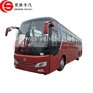 Autobús de lujo del autocar del motor diesel de los asientos de Tenglong 53 de la fábrica china