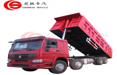 Descripción general del motor, la carga útil y el rendimiento de los camiones volquete 8x4