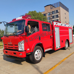 Isuzu 700P 4x2 6000L Espuma de agua Camión contra incendios Vehículo de rescate Bomba de motor de bomberos Vehículo de rescate de emergencia