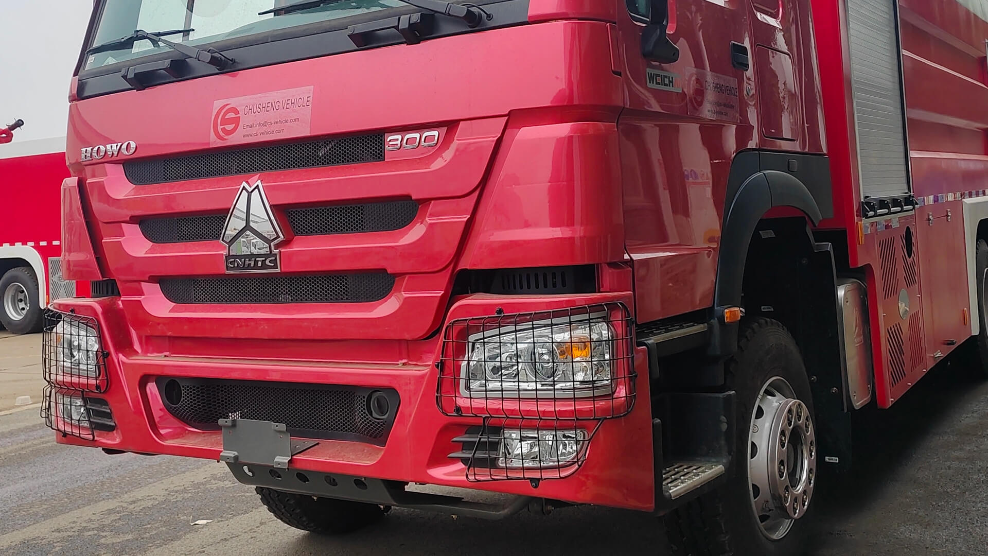 La nueva sorpresa -ada camión de bomberos a Angola