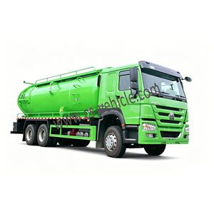 Nuevo camión 20000L del vacío de la succión de aguas residuales de Sinotruk Howo 6x4 20cbm para la limpieza del drenaje y el transporte de residuos