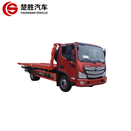 Grúa de auxilio Foton Aumark 4x2 | Cama plana reclinable de 141 HP